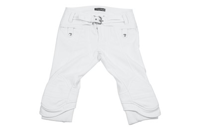 Lot 262 - Dolce & Gabbana White Breeches - Size 44