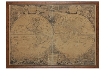 Lot 705 - Fer & Van Loon: Mappe-monde