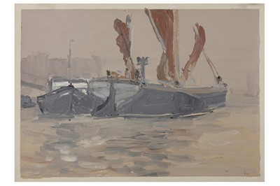 Lot 764 - BERNARD MYERS (1925-2007)