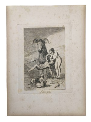 Lot 757 - Goya: Ensayos