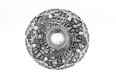 Lot 152 - An early 20th century Anglo - Indian unmarked silver comport or fruit stand, Bombay circa 1930