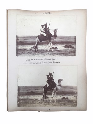 Lot 733 - Travel. Far East Photo & watercolour Album.