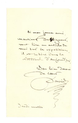 Lot 803 - David D'Angers [Pierre-Jean David]