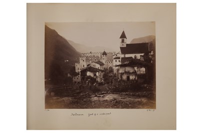 Lot 90 - Photograph Album, Switzerland, 1891