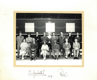 Lot 1173 - Elizabeth II, Queen of the United Kingdom & Prince Philip
