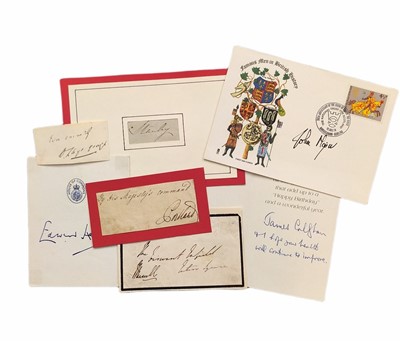 Lot 1063 - British Prime Ministers