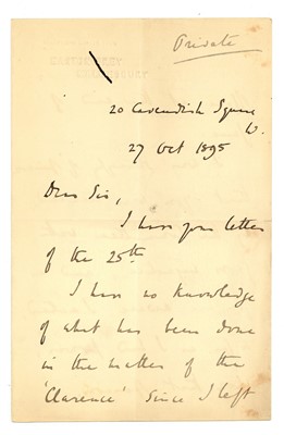 Lot 1056 - Asquith (Herbert Henry)