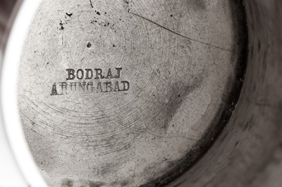 Lot 135 - A mid-19th century Indian Colonial silver small mug, Aurangabad circa 1850 by Bodraj