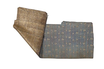 Lot 178 - A FRAGMENT OF BROCADED SILK