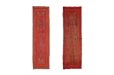 Lot 127 - A MATCHING PAIR OF PATEH PORTIERES