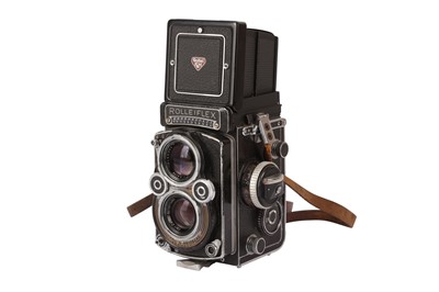 Lot 123 - A Metered Rolleiflex 3.5 F TLR Camera