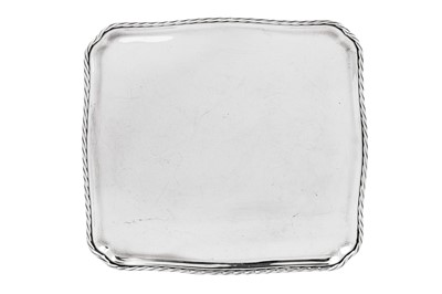 Lot 430 - A late 18th century Dutch silver salver, Amsterdam 1773 by Reynier Brandt (1702 - 1788)