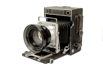 Lot 109 - A M.P.P. 5 x 4 Micro Press Camera