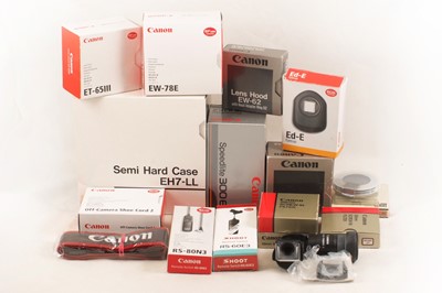 Lot 304 - End Lot of Canon Accessories.