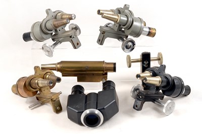 Lot 309 - Group of Beck & Other Stereo Microscope Heads.
