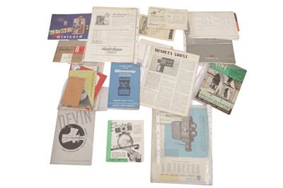 Lot 379 - A Group of Cine Literature