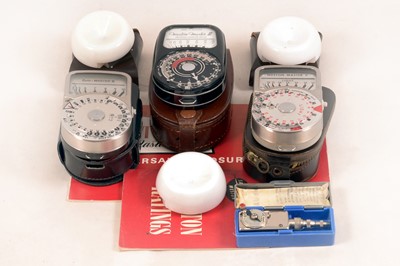 Lot 326 - Small group of Working Weston Exposure Meters.