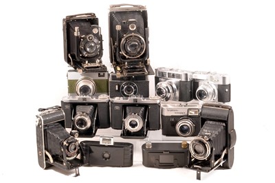 Lot 82 - Group of Voigtlander & Other Cameras.