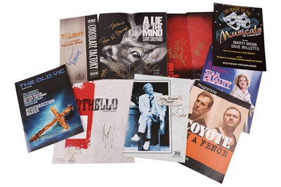 Lot 850 - Autograph Collection.- Theatre Programmes