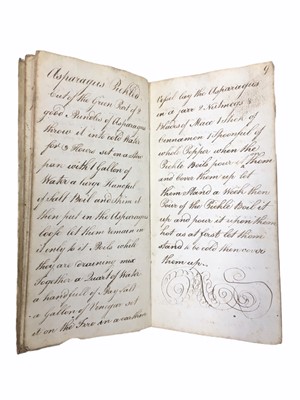 Lot 521 - Cookery. Manuscript etc.