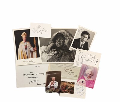Lot 840 - Autograph Collection.- Miscellaneous