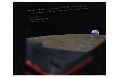 Lot 1215 - Apollo 8.- Frank Borman
