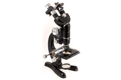 Lot 335 - Beck Model 48 Microscope & Accessories.
