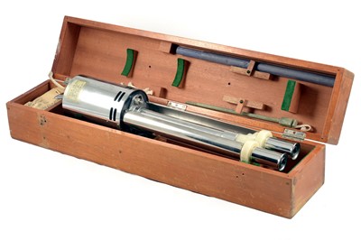 Lot 336 - Clockwork Psychrometer/Hygrometer by Casella, London.