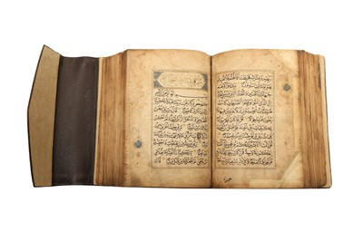 Lot 321 - A LARGE IRANIAN QUR’AN