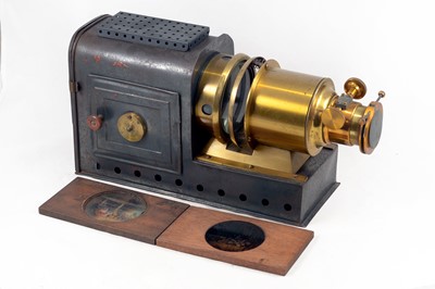 Lot 53 - An Unnamed Metal Magic Lantern.