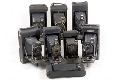 Lot 103 - Group of Kodak & Other Folding Cameras.