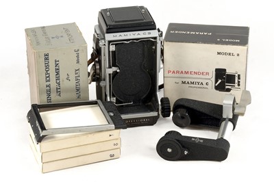 Lot 342 - Mamiya C3 Professional TLR Body & Accessories.