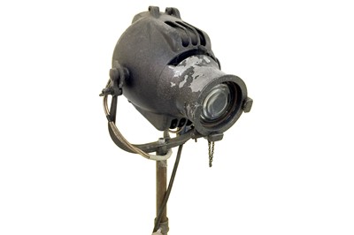 Lot 343 - A Vintage Strand Theatre or Stage Spotlight & Stand.