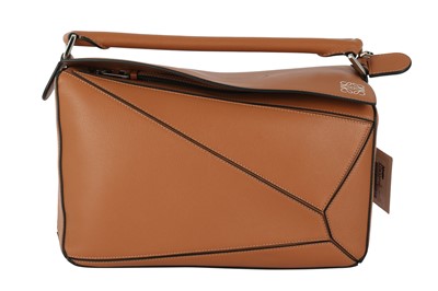Lot 252 - Loewe Tan Medium Puzzle Bag