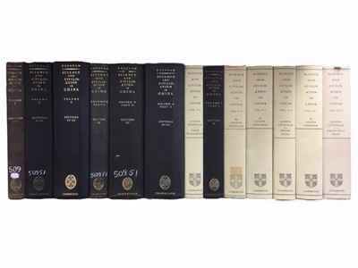 Lot 722 - Needham (Joseph): Science and Civilisation in China