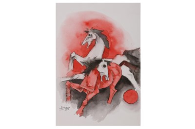 Lot 43 - MAQBOOL FIDA HUSAIN (INDIAN 1913-2011)