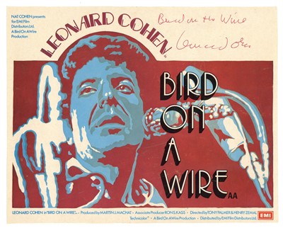 Lot 982 - Cohen (Leonard)