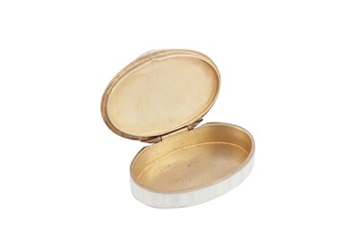 Lot 106 - An early 20th century Norwegian sterling silver and guilloche enamel pill box, Oslo circa 1910 by David Anderson