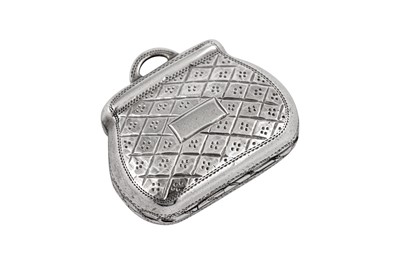 Lot 21 - A George III sterling silver vinaigrette, Birmingham 1819 by Joseph Wilmore