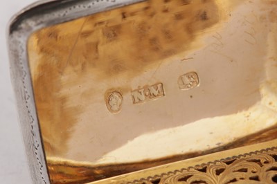 Lot 24 - A William IV sterling silver vinaigrette, Birmingham 1836 by Nathaniel Mills