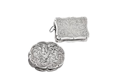 Lot 30 - A Victorian sterling silver vinaigrette, Birmingham 1848 by Edward Smith