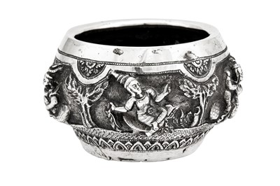 Lot 161 - An early 20th century Anglo – Indian unmarked silver bowl, Lucknow circa 1910