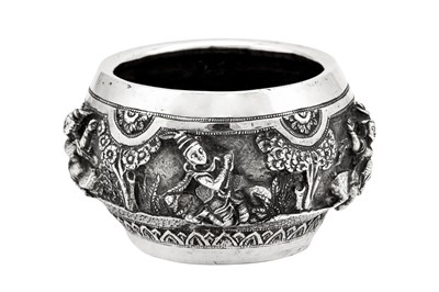 Lot 161 - An early 20th century Anglo – Indian unmarked silver bowl, Lucknow circa 1910