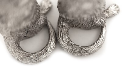 Lot 97 - A pair of Elizabeth II sterling silver novelty cruets, London 1991 by Richard Comyns