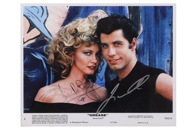 Lot 902 - Grease.- John Travolta & Olivia Newton-John