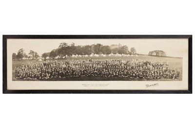 Lot 386 - Bexley Heath & District Boy Scouts Association Jamboree Panorama Photograph