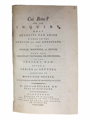 Lot 530 - Collection of Pamphlets - American Interest