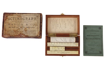 Lot 39 - A Hurter & Driffield's Actinograph Exposure Calculator