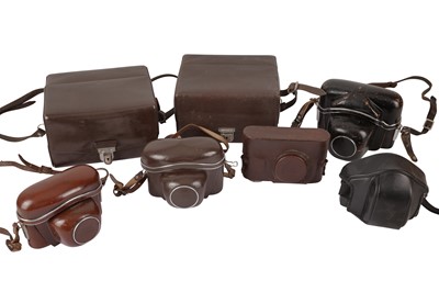 Lot 221 - A Collection of Ever Ready and Camera Outfit Cases