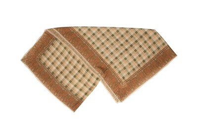 Lot 248 - Chanel Tartan Check Cashmere Scarf